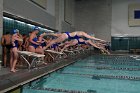 Swimming vs Babson  Wheaton College Swimming vs Babson College. - Photo By: KEITH NORDSTROM : Wheaton, Swimming, Babson